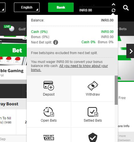Betway player complains about the unavailability